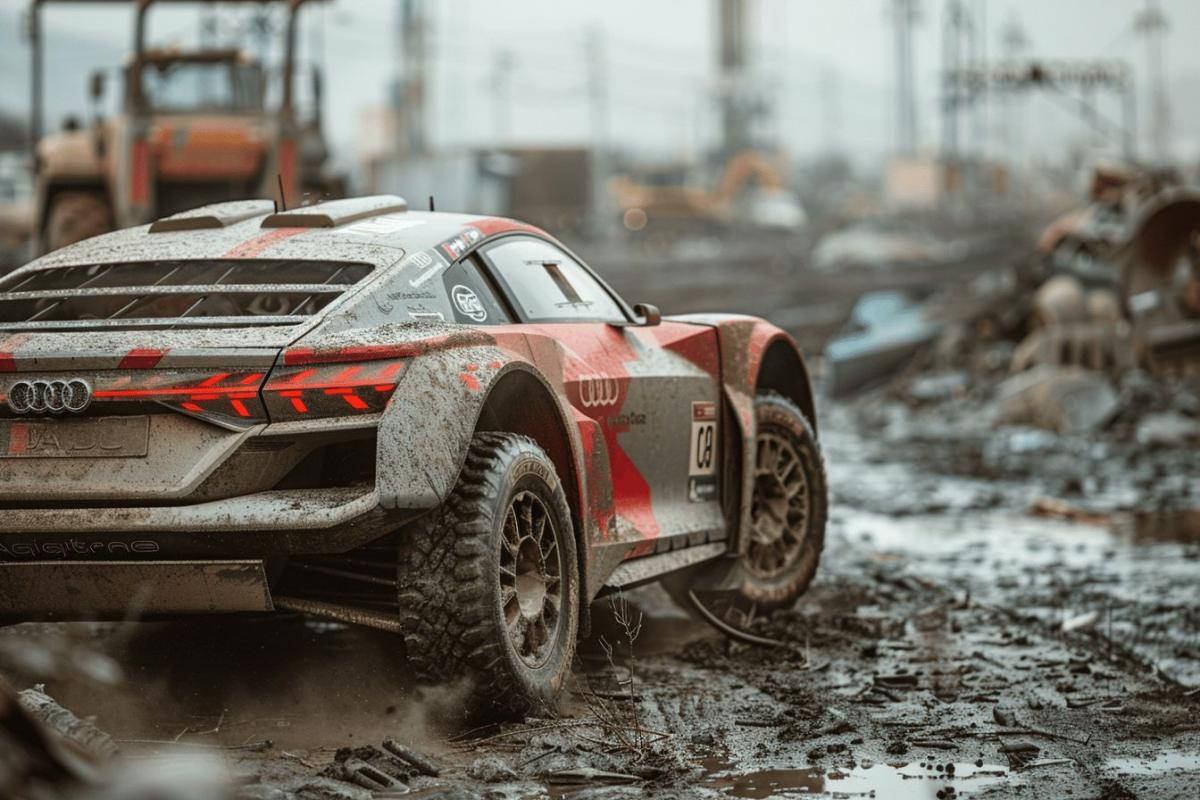 Hochmoderner Audi-Dakar-Rennwagen in tschechischer Müllhalde entdeckt : Sensationeller Fund