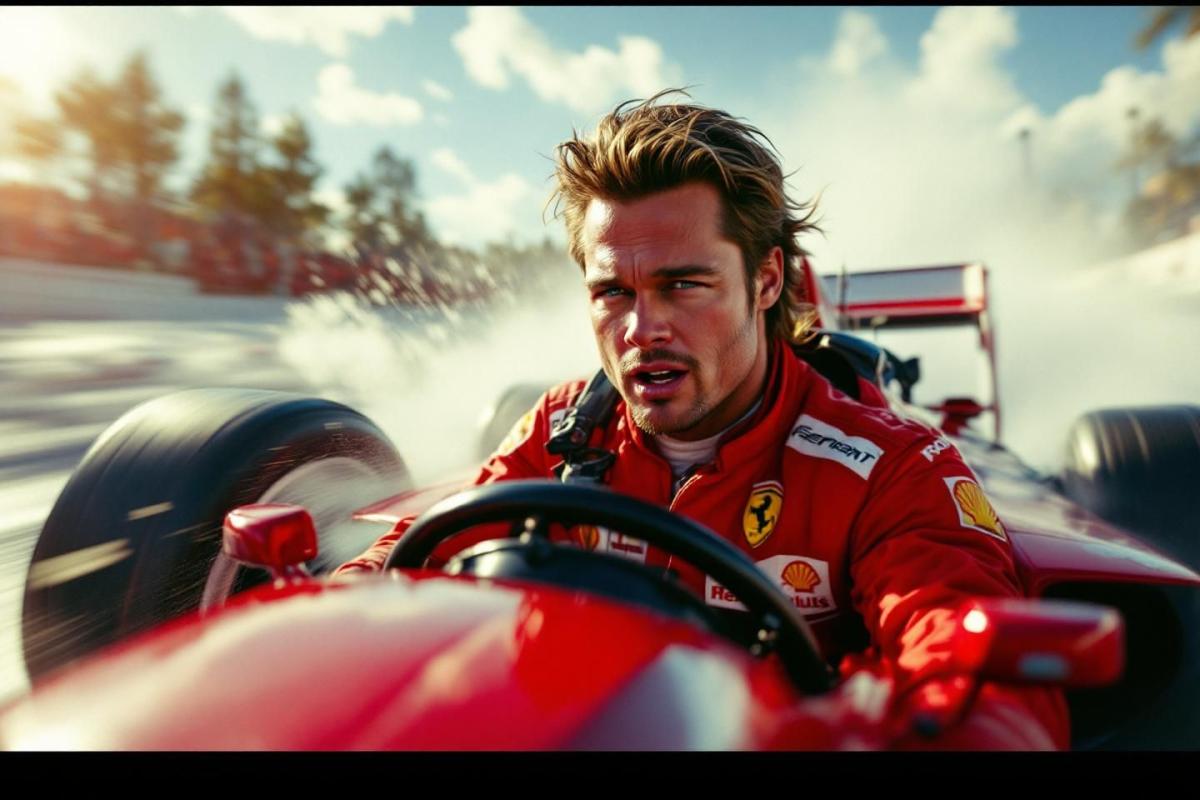 Brad Pitt rast in 'F1' : Erleben Sie atemberaubende Rennszenen mit dem Hollywood-Star