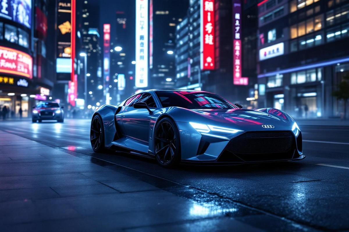 Audi Concept C : Vorschau auf einen aufregenden vollelektrischen Sportwagen