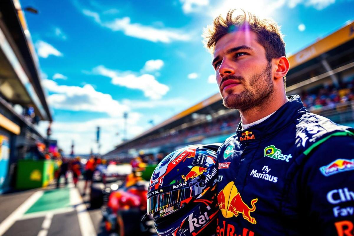 Max Verstappen startet beim Brasilien-GP aus der Boxengasse