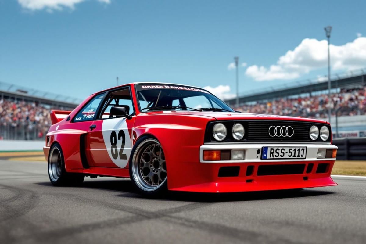 Audis Retro-RS3-Rennwagen sieht aus wie eine Zeitreise aus dem Jahr 1989