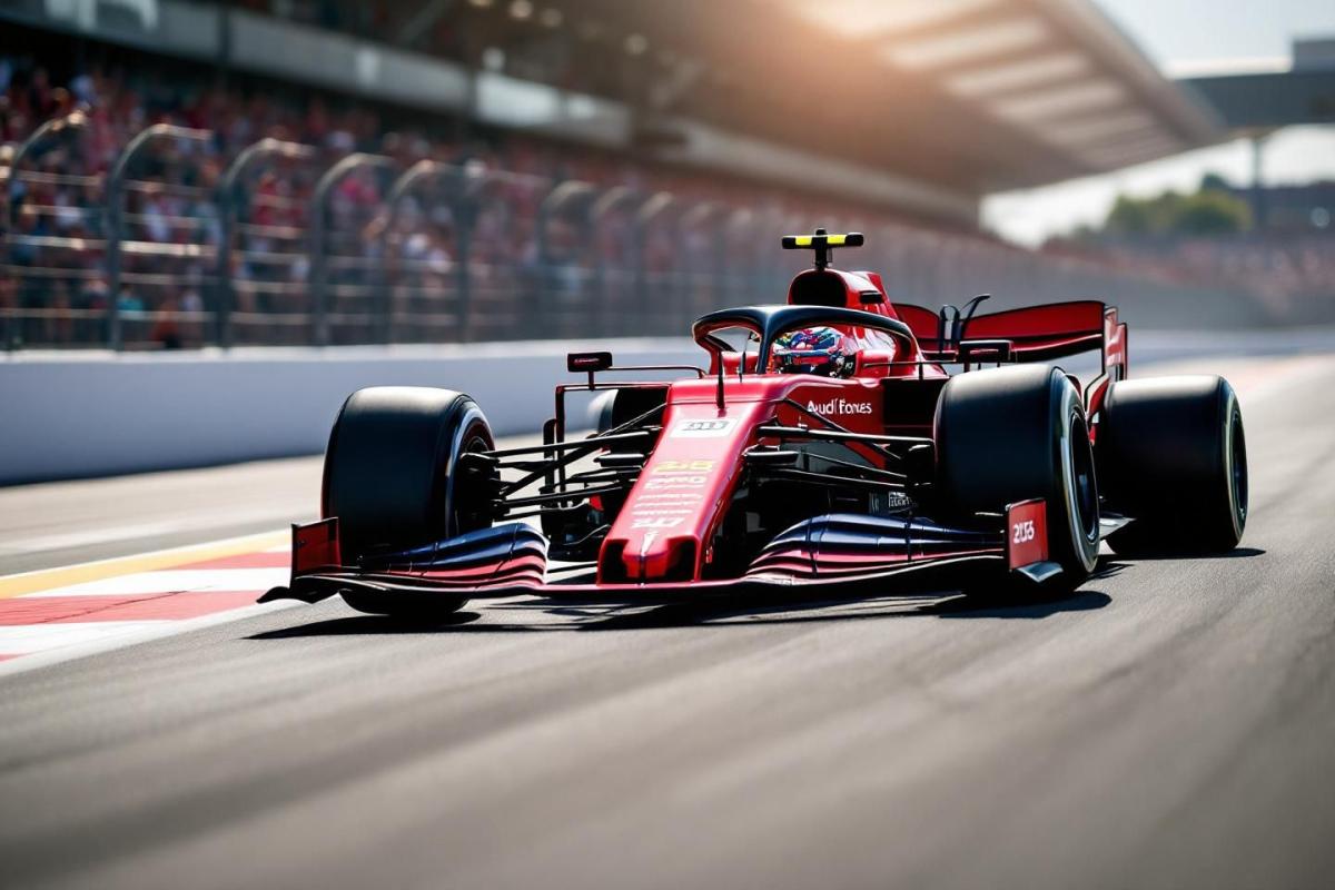 Erste Aufnahmen vom Audi 2026 F1-Wagen beim Shakedown in Barcelona aufgetaucht