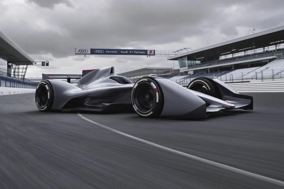 Audi zeigt beeindruckende silberne Lackierung für F1-Debütauto